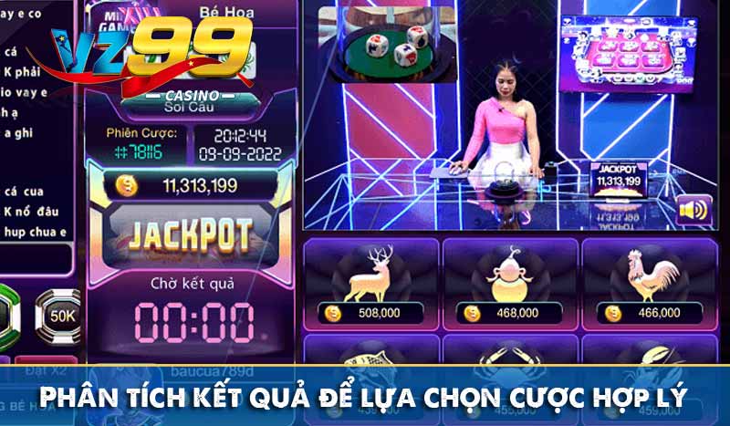 Bầu Cua VZ99 – Trải Nghiệm Tựa Game Hấp Dẫn Dễ Chơi Dễ Trúng Phân tích kết quả để lựa chọn biểu tượng hợp lý